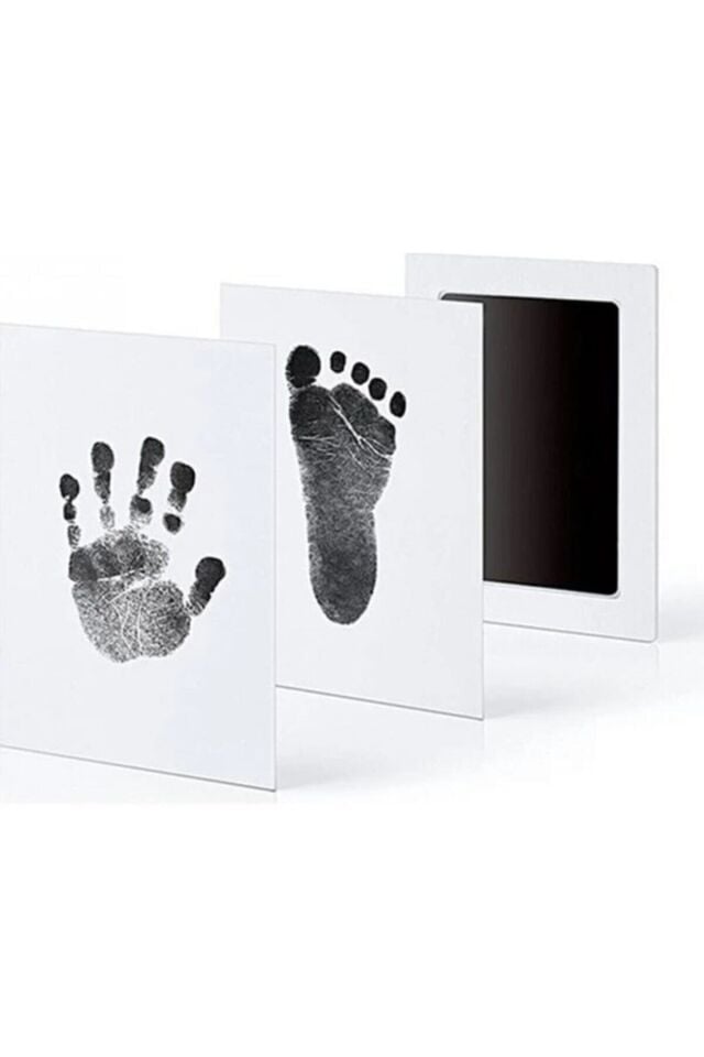 Bebek El Ve Ayak Izi Anı Seti Mürekkepsiz Temassız Baskı Kiti Bebek Hediyelik