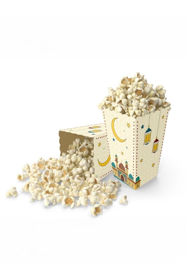 8 Adet Ramazan Cartoon Temalı Mısır Kutusu