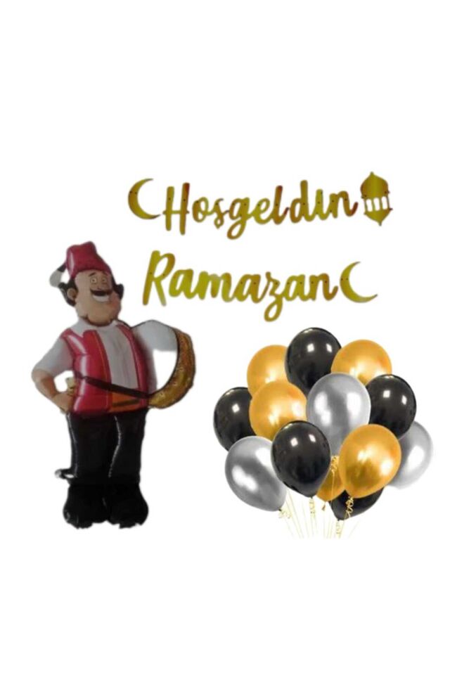 RAMAZAN DAVULCU BALON SET