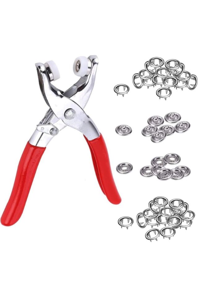 Çıtçıt düğme pensesi ve çıtçıt kolay çıtçıt düğme aparatı çıtçılı düğme pensesi ve düğme