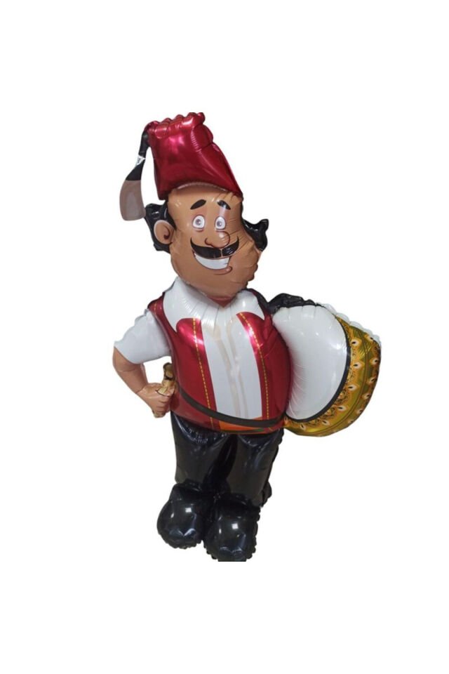 Ramazan Davulcusu Folyo Balon Ramazan Süsleme Balonu 120cm