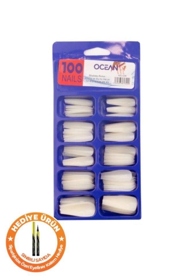 100'lü Kutulu Balerin Protez Takma Tırnak 239