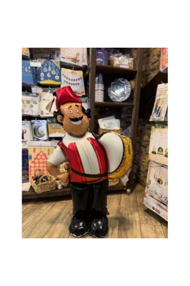 Ramazan Davulcusu Ayaklı Folyo Balon