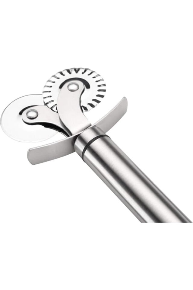 CLZ192 Çift Başlıklı Pizza Hamur Bıçağı