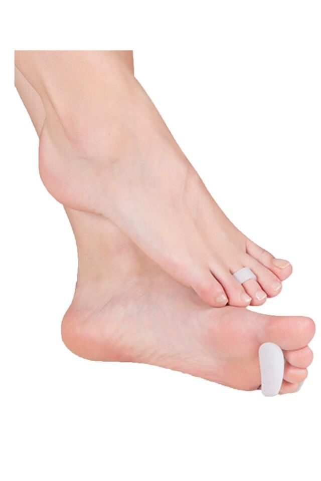 Ayak Parmak Şekil Düzeltici Aparat Silikon Çekiç Parmak Yastığı