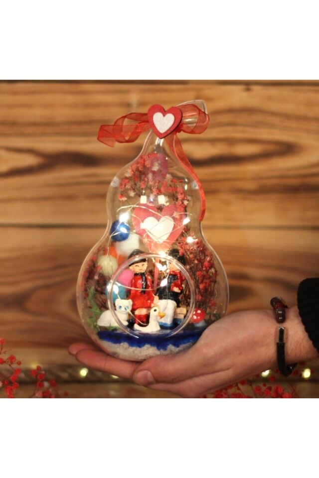 Aşkımız Bitmesin Armut Teraryum Sevdiklerinize Hediye