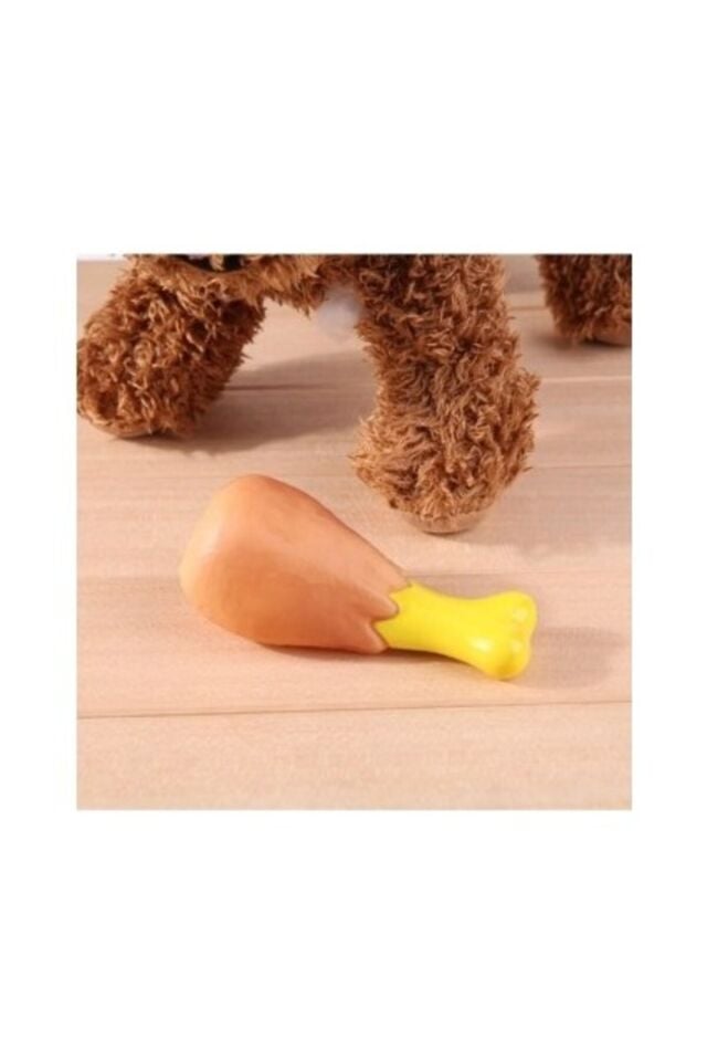 Köpekler Için Sesli Oyuncak Tavuk Butu