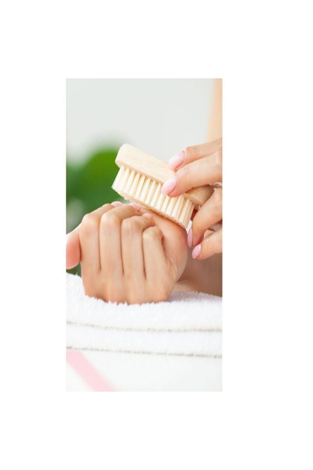 El Ve Tırnak Bakımı Fırçası, Manikür Ve Pedikür Fırçası, Doğal Kıllı Fırça