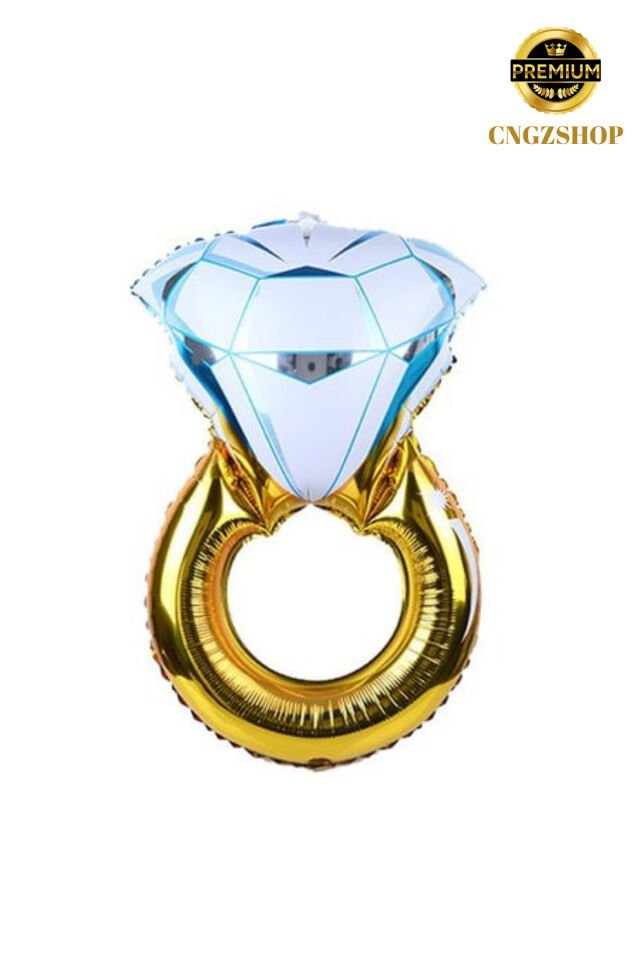 Aşkın Sonsuzluğunu Kutlayın: Evlilik Teklifi Tek Taş Aşk Folyo Balonu