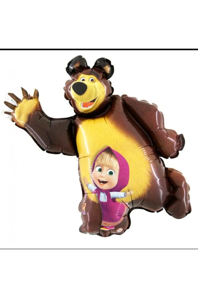 Maşa Ve Koca Ayı Folyo Balon Dev Boy
