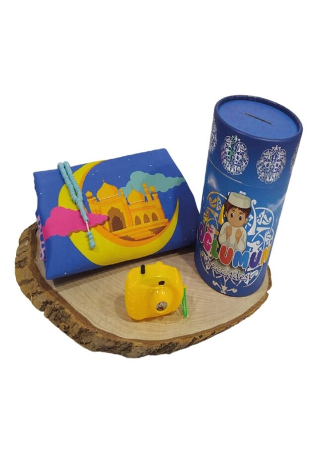 Seccade Set Halinde Kumbaralı (Namaza Ilk Adım)