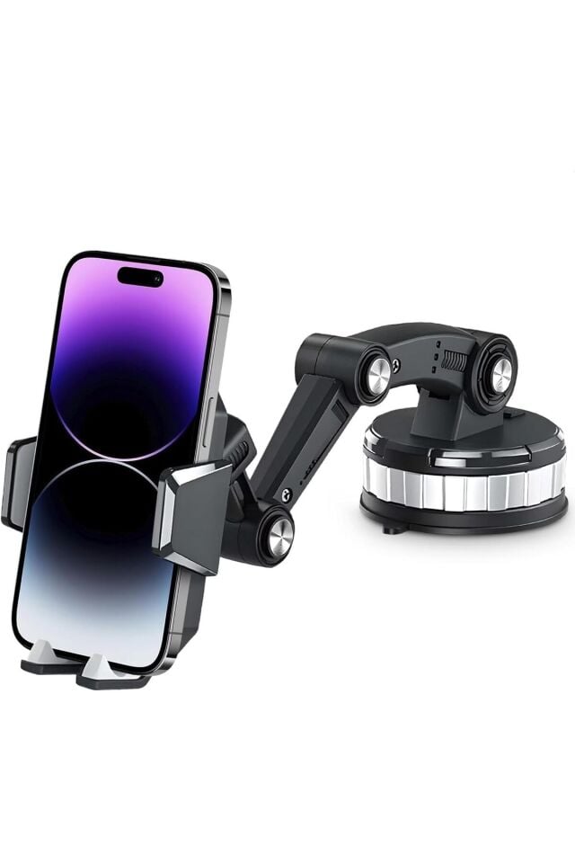 Transit Tır Kamyon Dolmuş İçin Telefon Tutucu 32 cm UZUN oto Telefon Tutucu Vantuzlu Gögse Yapışan