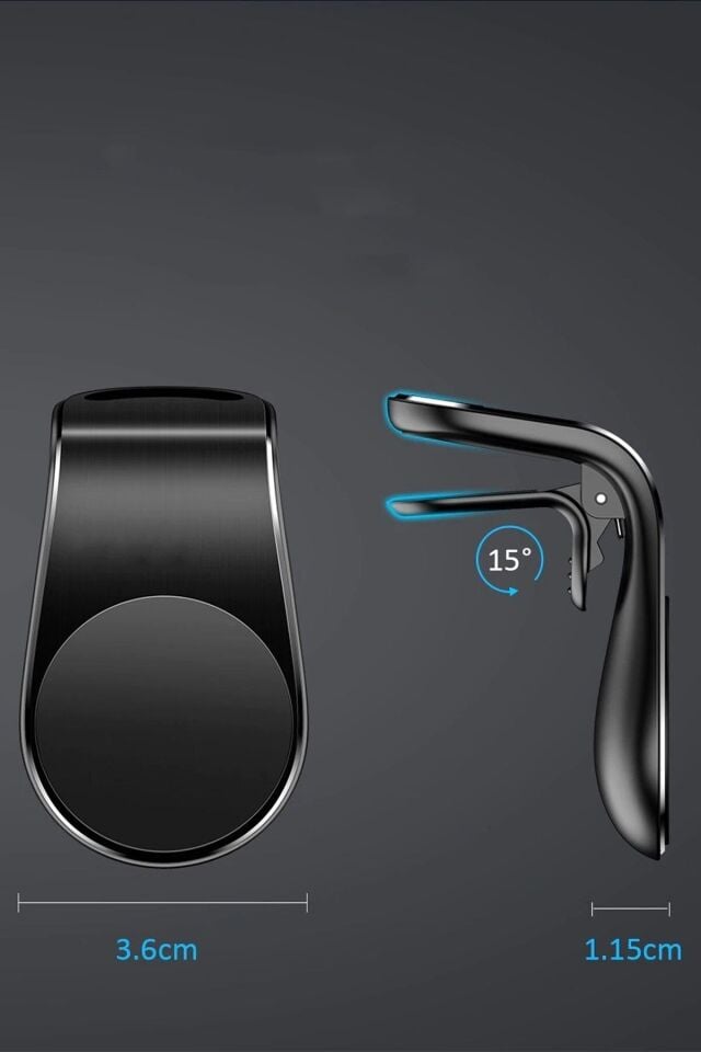 Araç Içi Manyetik Izgara Telefon Tutucu Samsung Xiaomi Huawei Iphone Oppo Uyumlu Araba Aksesuarı