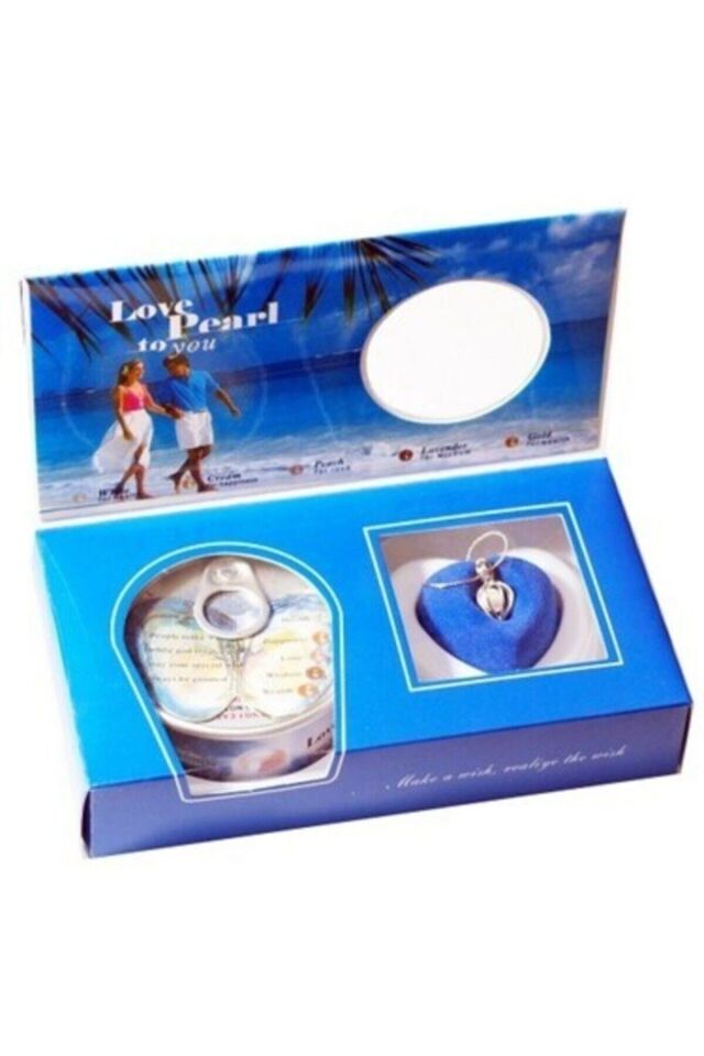 Istiridye Içinde Gerçek Inci Kolye Sevgiliye Hediye Yüksek Kalite