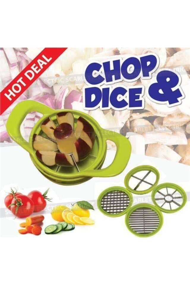 Chop Dice Yeni Nesil Meyve Sebze Dilimleyici