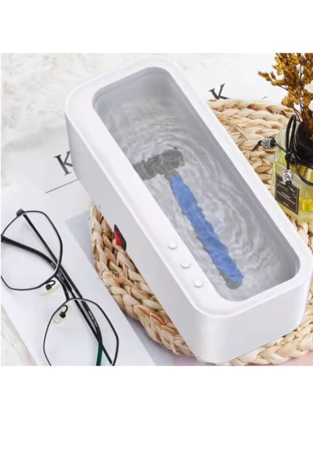 Ultrasonik Taşınabilir Temizleyici Yıkama USB Yüksek Frekans Takı Kolye Gözlük Temizleme Makinesi