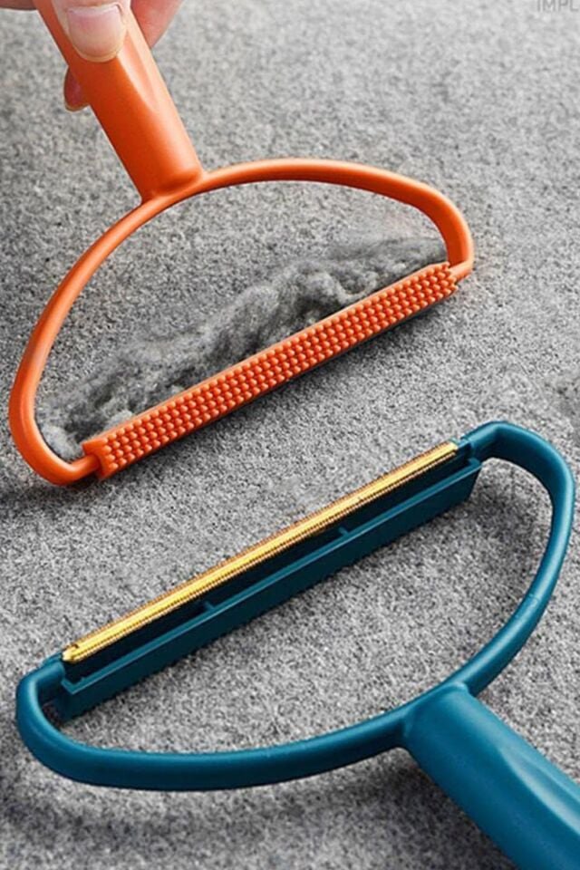 Kedi/Köpek Tüyü Toplayıcı 1 Adet Tiftik Kıl Ve Tüy Toplama Makinesi Temizlik Fırçası Tüğ Toplayıcı