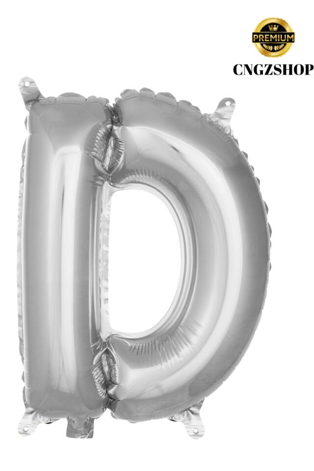 A- HARF 34 İNC GÜMÜŞ RENK BALON 76 CM