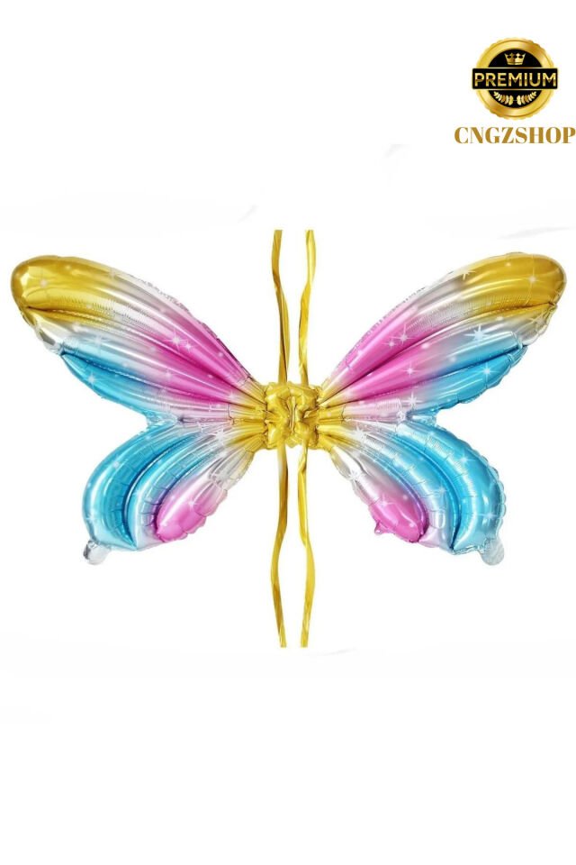 Zarif Melek Kelebek Folyo Balon