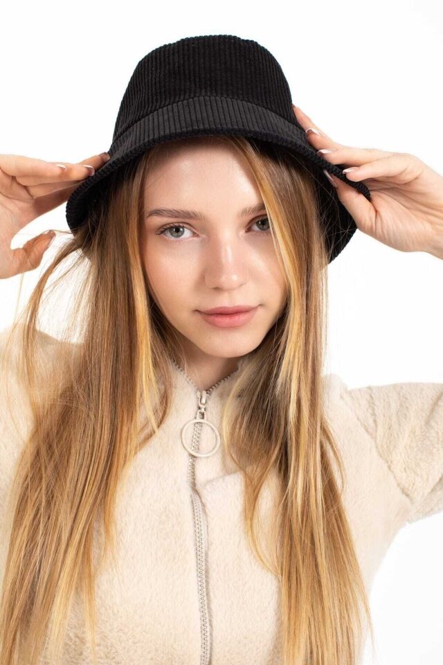 Şapka Kadife Bucket